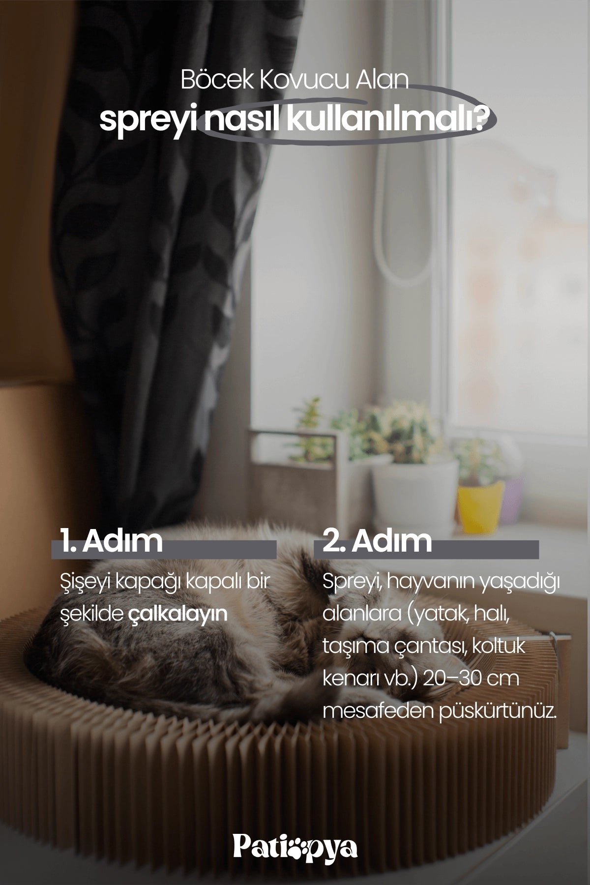 Böcek Kovucu Alan Spreyi 120ml