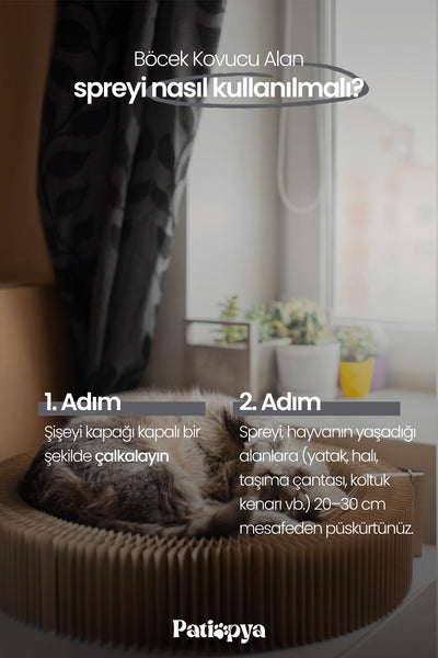 Böcek Kovucu Alan Spreyi 120ml