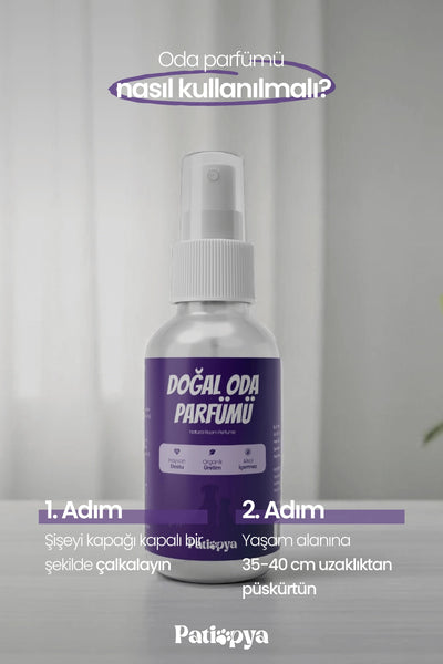 Kedi Kumu Ve Tuvaleti Koku Giderici, Oda Parfümü Lavanta Özlü 120ml